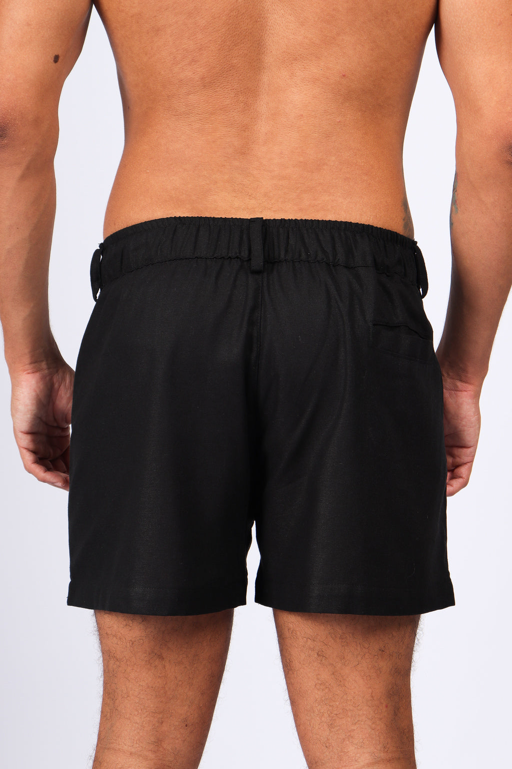 Short Alfaiataria Preto
